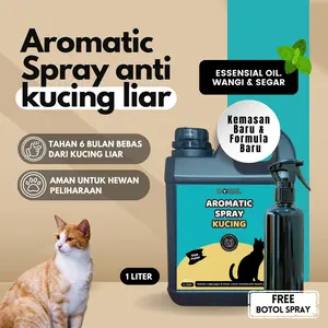 DOTAL anti kucing liar ukuran 1 LITER - Alat Training Kucing Ramah Lingkungan