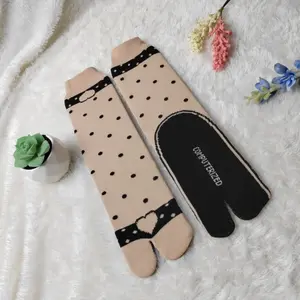 Kaos Kaki Jempol Polkadot Love Computerized TK EMBOS TEBAL M Wanita Muslim Motif Panjang muslimah spandex nylon sesuai gambar kaus kaki