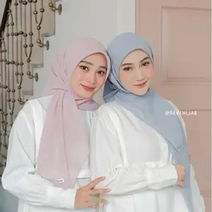 Revehijab - PLAIN SQUARE HIJAB POLYCOTTON PREMIUM