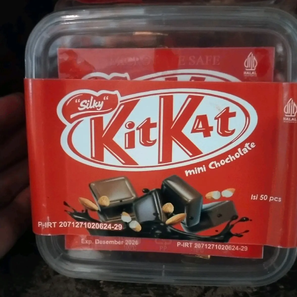 Cokelat Bite isi (50 pcs) Halal