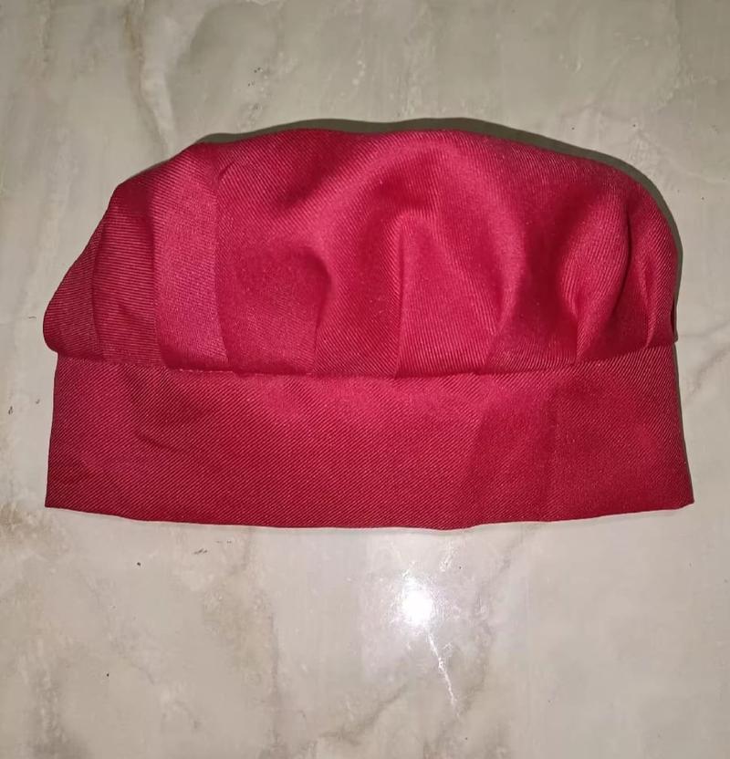 Product Introduction of Celmek dan Topi Anak Koki Chef Bordir Nama - Model Terbaru Merah Kuning Hijau Biru 24
