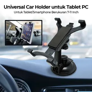 Universal Car Holder untuk Tablet PC - WF-313C - Black