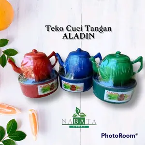 Set teko cuci Aladin/ ceret cuci tangan/ set teko murah