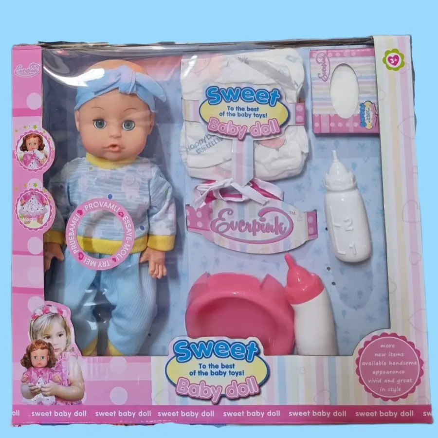 BONEKA BABY PIPIS - CUTE HIJAB BABY DOLL - GIFT SET - MAINAN ANAK
