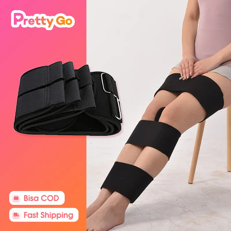 Sabuk Terapi Kaki O Isi 3 Pcs Leg Sabuk Terapi Pelurus Kaki Memperbaiki X/O Kaki untuk Perempuan dan Wanita Muda 0