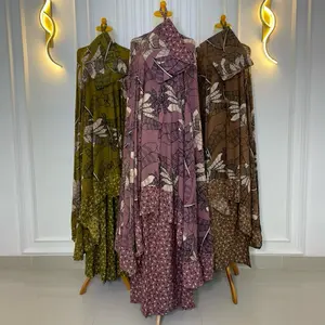 Mukena Jumbo Calista Bahan Rayon Print Premium || BY WFA HOMEDRESS