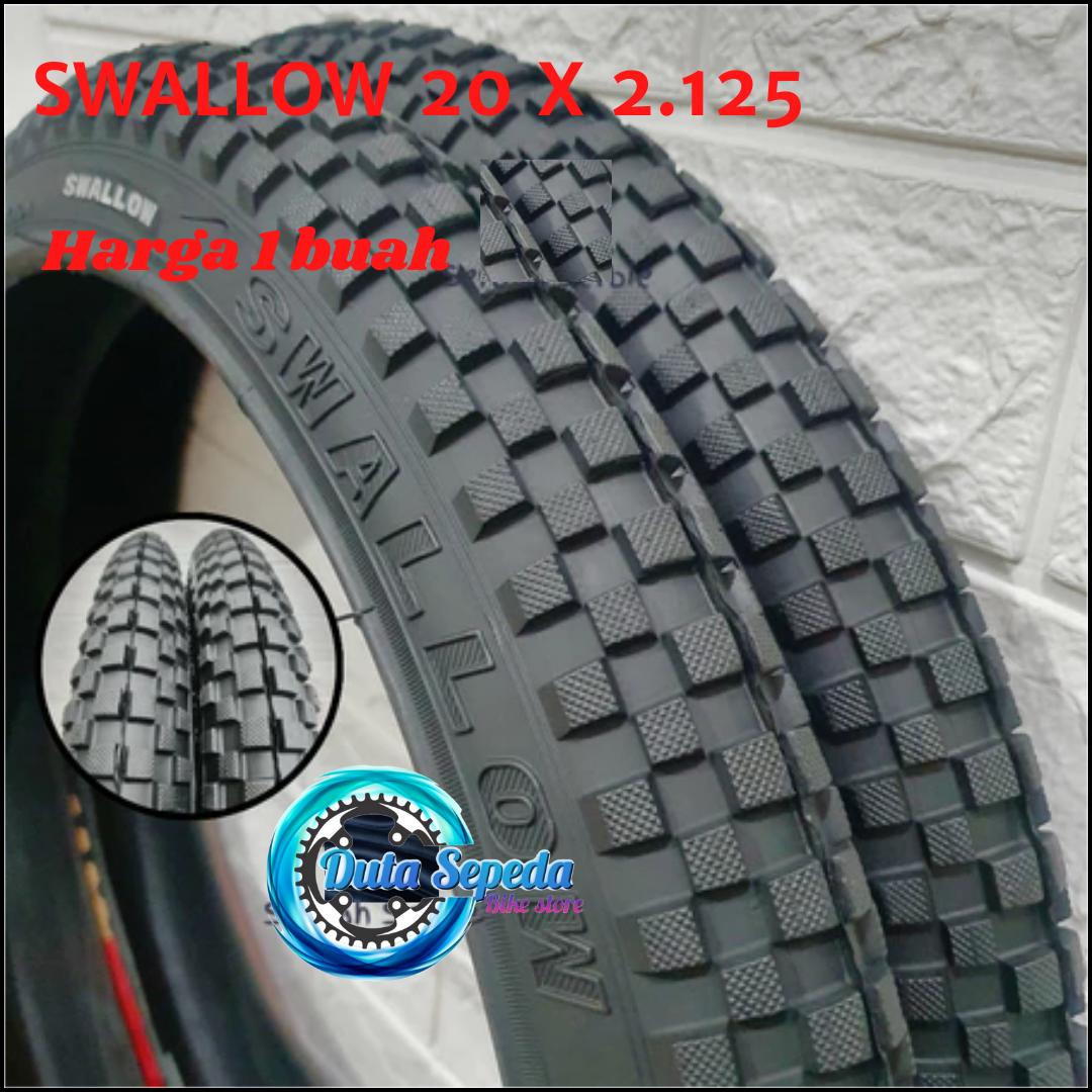 Ban luar dan luar dalam Sepeda BMX 20 x 2.125