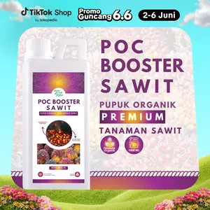 [BISA COD] POC BOOSTER SAWIT 1 LITER - Pupuk Organik Cair dan ZPT Khusus Tanaman Sawit & Pelebat Buah Sawit