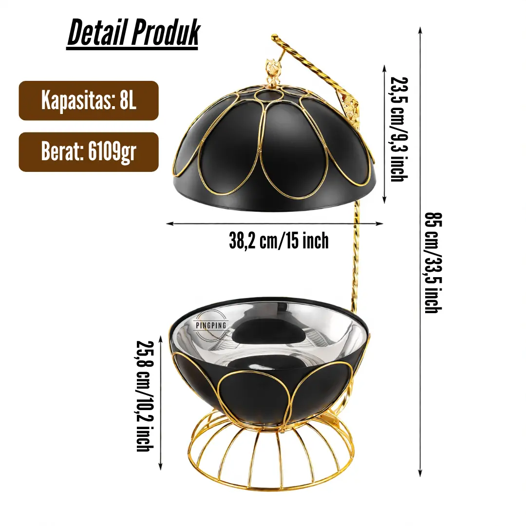 Renda Hitam (TEBAL)