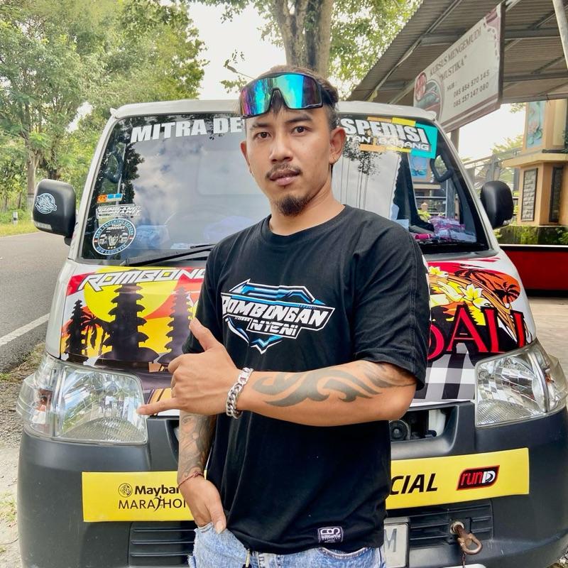 KAOS ROMBONGAN NYENI ORIGINAL SAMPITAK VOL 1 BUILT UP 100% KATUN 24S SABLON PLASTISOL 3