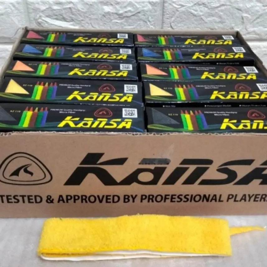 GRIP TOWEL HANDUK KANSA 1BOX ISI 60 PCS  RAKET  BADMINTON