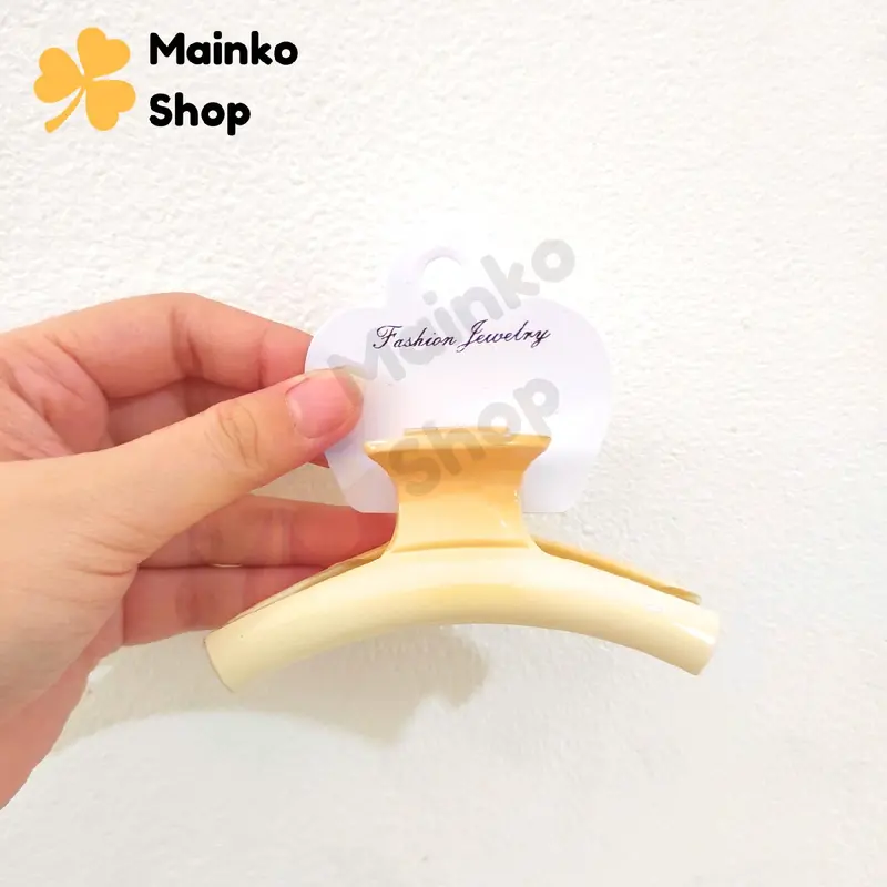 Jepit Rambut Salon Model T 9cm Korea Ombre Glossy Warna Pastel Ukuran Besar Premium Clips 2