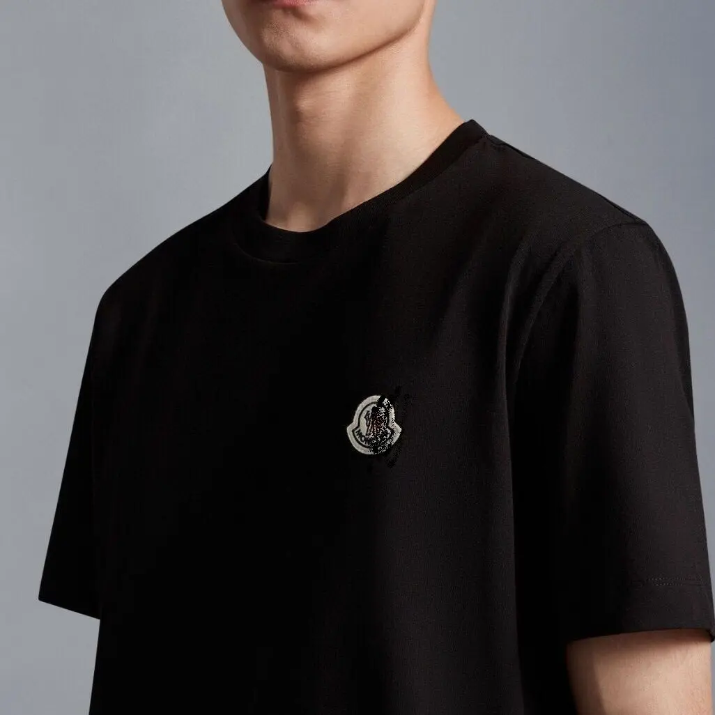 Men's and women's in stock summer fashion casual round neck pure cotton breathable plus size short sleeved T-shirt XS-3XL