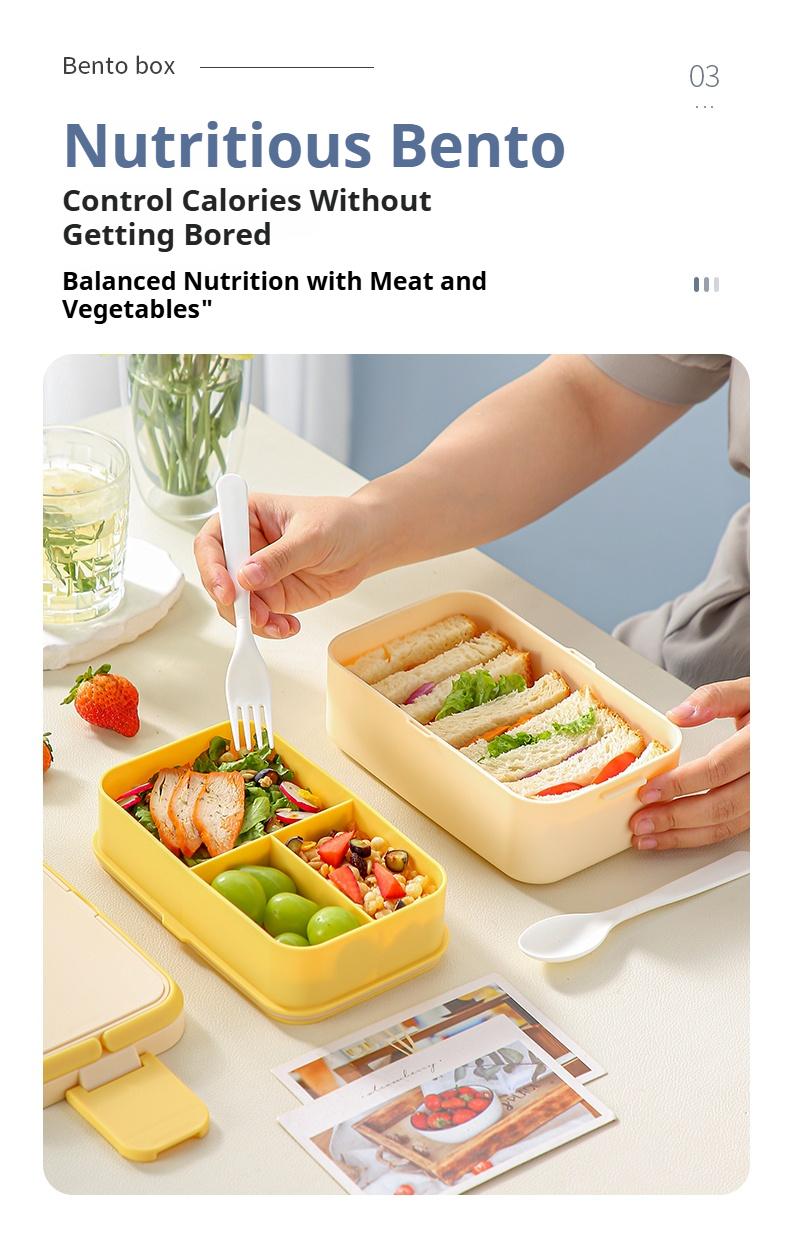 Product Introduction of METKA Picnic Lunch Box Double Layer Food Storage Container Handle Camping Hiking Outdoor Portable Bento Box Travel Work School 14