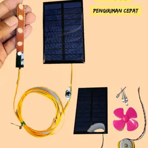 solar panel surya tenaga matahari 5vol praktek hemat energi mantap