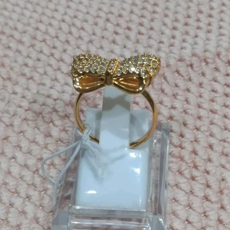 Cincin lapis emas butterfly Perempuan