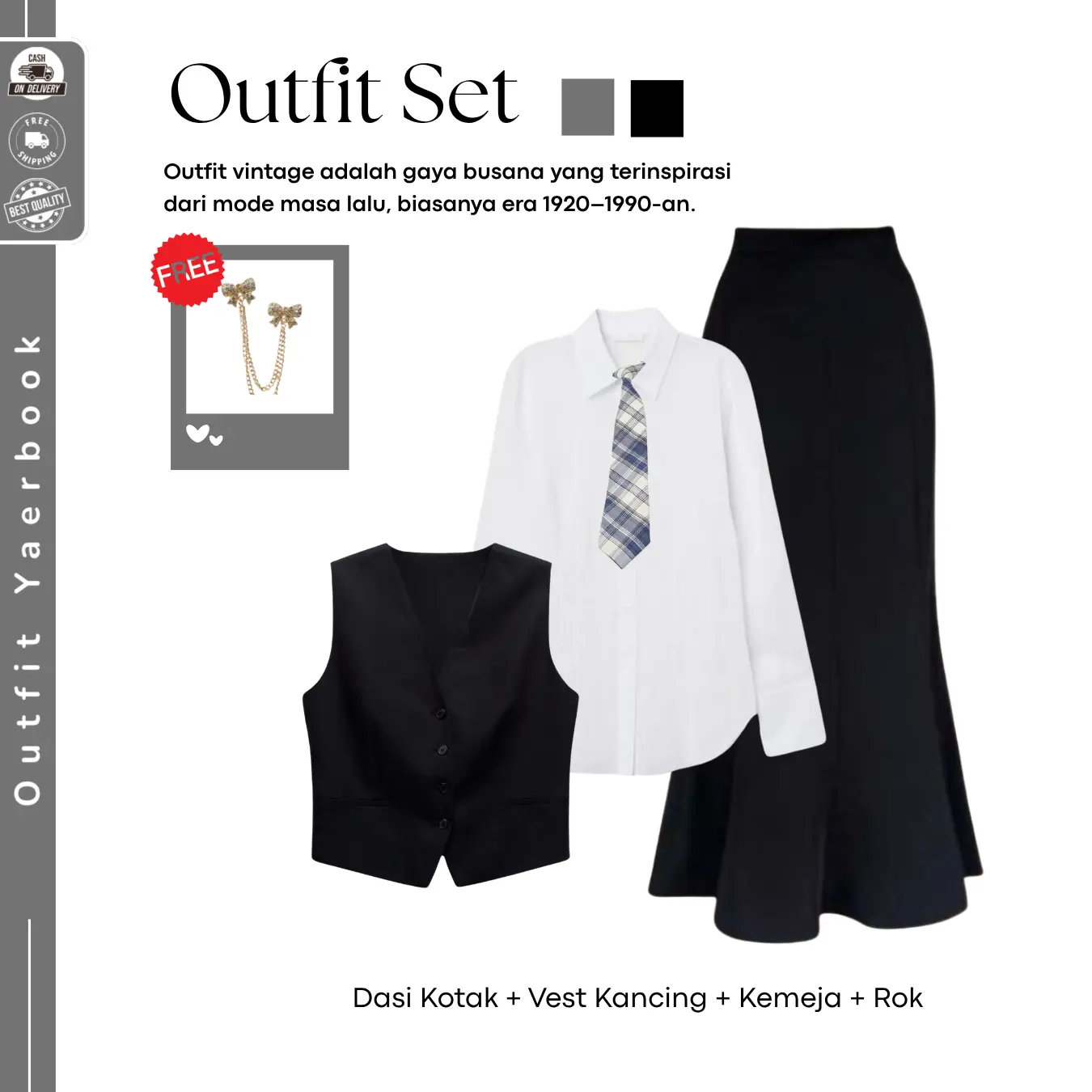 Outfit Set Putih