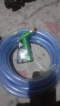 Product Review of SSBO Selang Air Transparan Serat Benang 50-100M, Anti Bocor & Tahan Tekanan. Ringan dan Fleksibel untuk Taman, Kebun, Cuci Mobil. Hanya selang (tanpa semprotan). COD & Gratis Ongkir, kualitas terjamin, ekonomis! from n**i 1