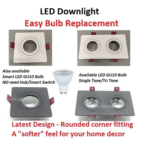 LED Recessed Downlight New Models Curve Side