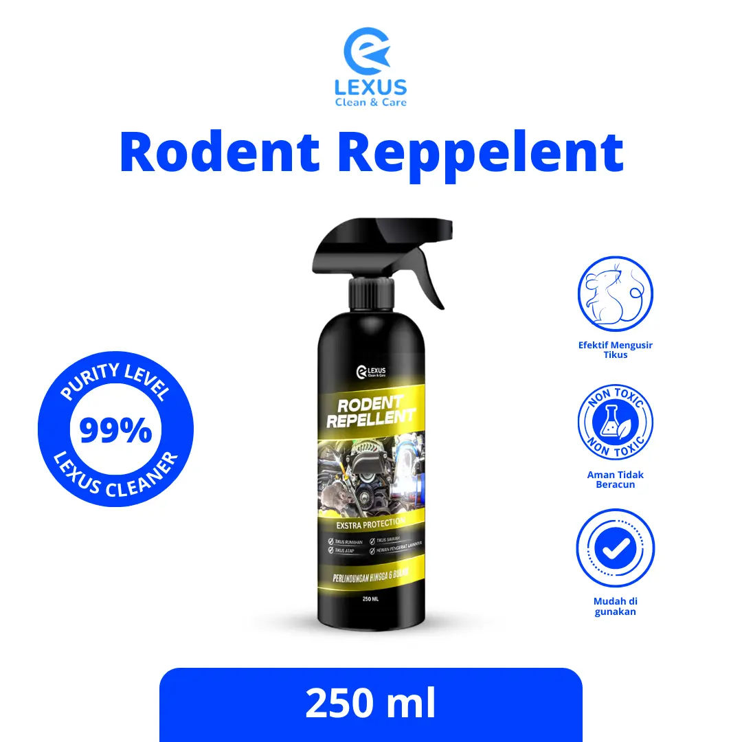 Lexus Rodent Repellent Spray Pengusir Tikus 250ml  Ampuh