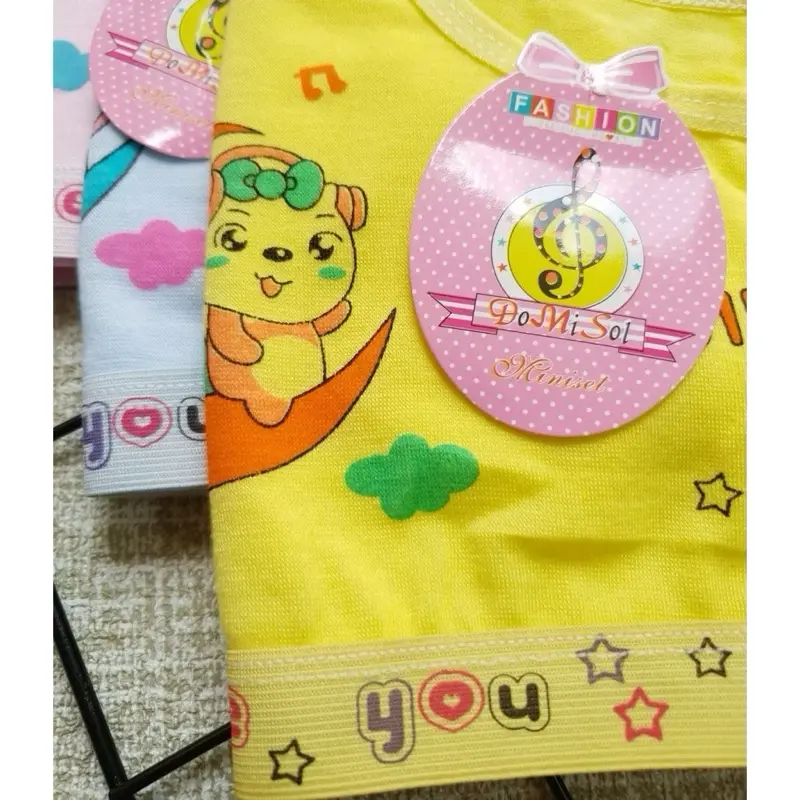 1 lusin miniset anak remaja bra mini anak SD SMP katun motif lucu murah Perempuan Fashion 5