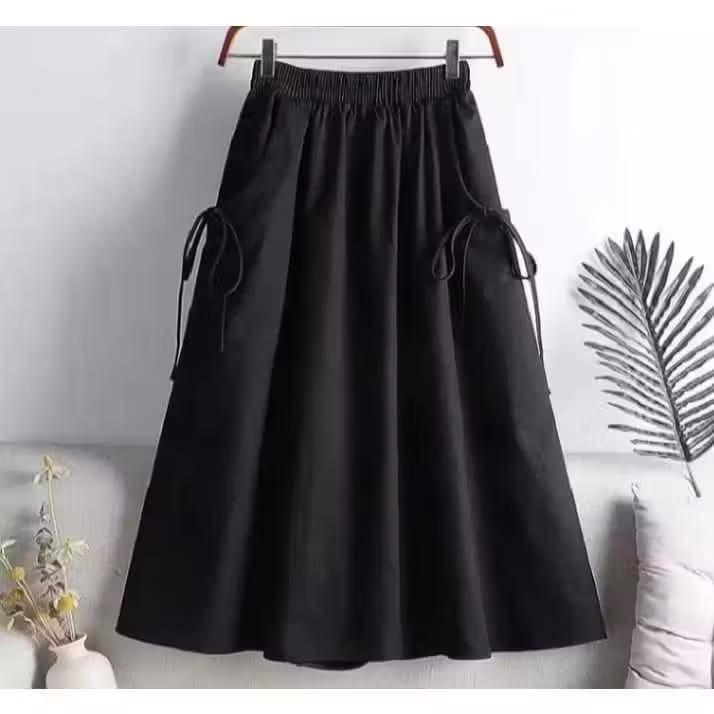 Product Introduction of ROK DANIELA rok anak cewe polos aksen pita cantik rok mayung anak perempuan Fashion 23