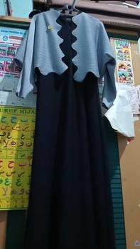 Product Review of Soraya Moeslim Cardi Azura Mix Inner Premium Dress mewah Wanita Dewasa Remaja Pesta Lebaran Cardigan Muslim waffle Santai Kardigan Outer Panjang Casual Kondangan Baju from a**y 0