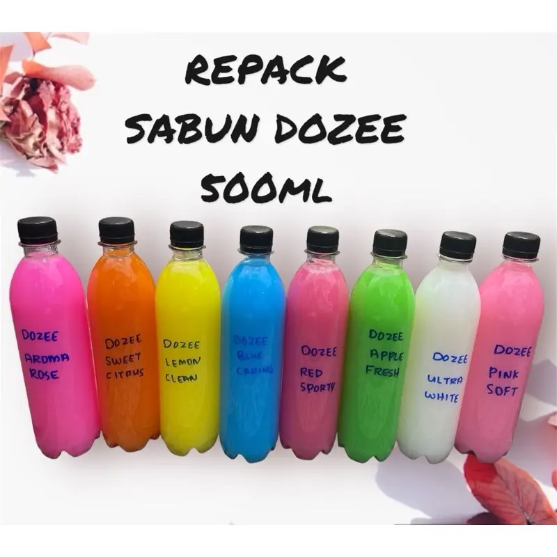 DOZEE 500ML REPACK |SABUN BASUH BOTOL KECIL(PERCUBAAN)