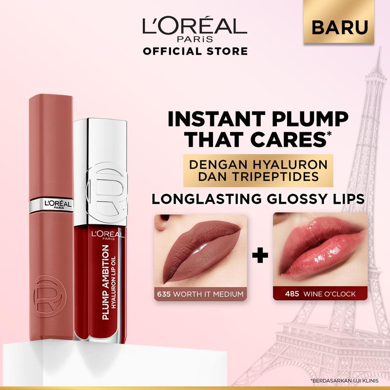 L'Oreal Paris Plump Ambition Lip Oil L'Oreal Paris Infallible