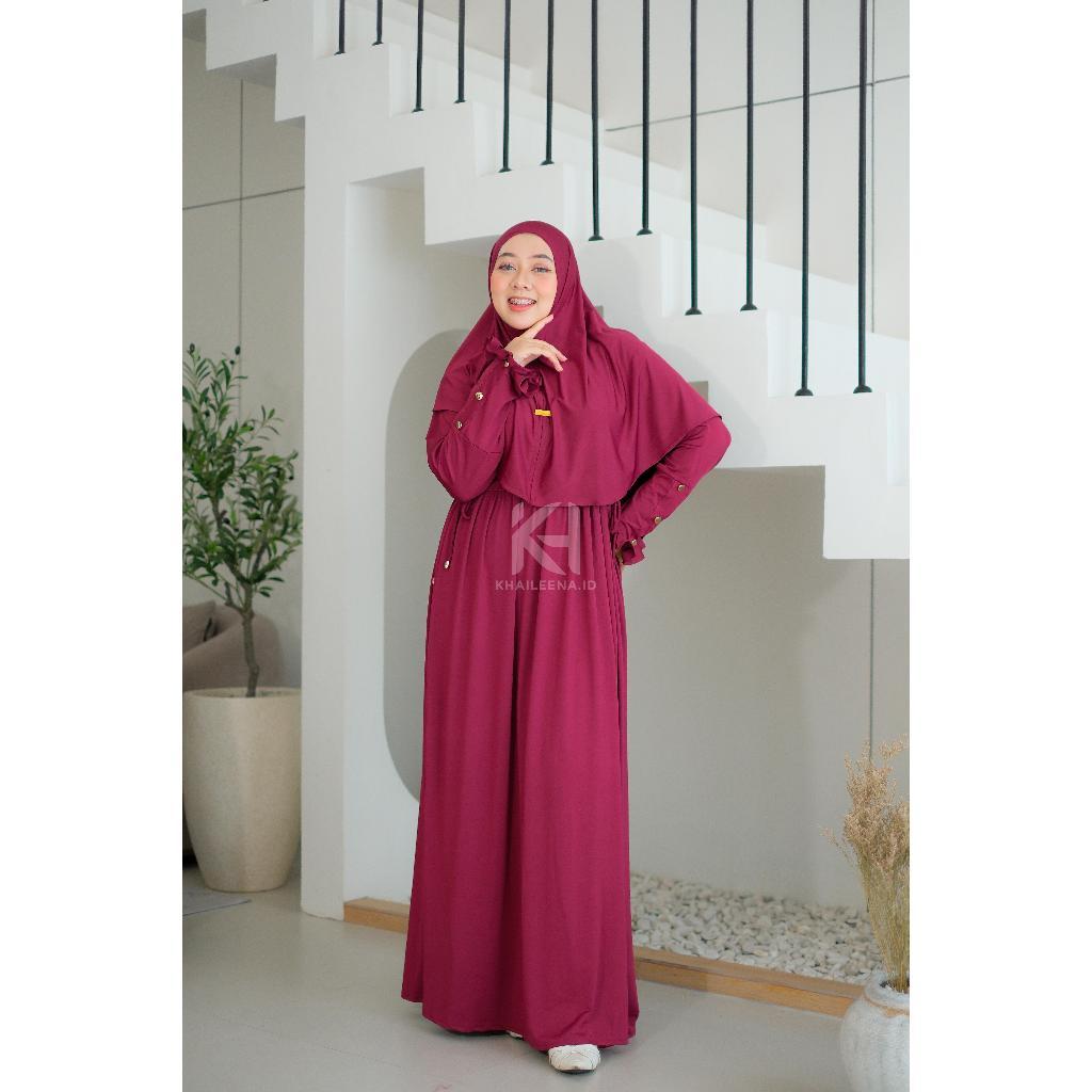 Mecca Kids Gamis Abaya Set Jersey Premium Adem