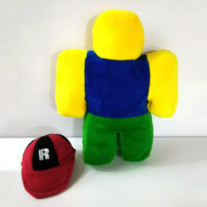 Boneka Plush Roblox Klasik 30cm Dengan Topi Dapat Dilepas Untuk Hadiah Natal Anak Berlebel SNI 7