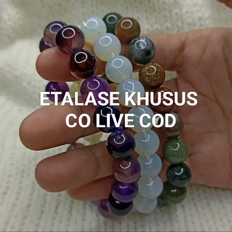 ETALASE KHUSUS CO LIVE COD GELANG BATU 0