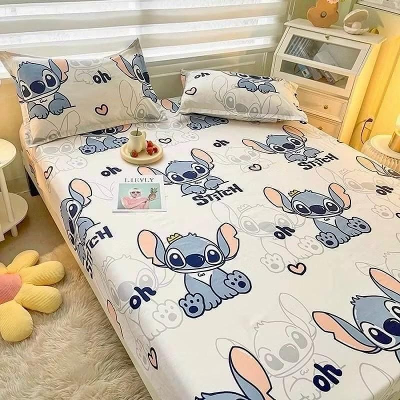 Product Introduction of Bộ ga gối 3 món poly cotton, Bộ ga giường + 2 vỏ gối,  Drap giường 1m6, 1m8 2m nhiều họa tiết, mẫu mới 3