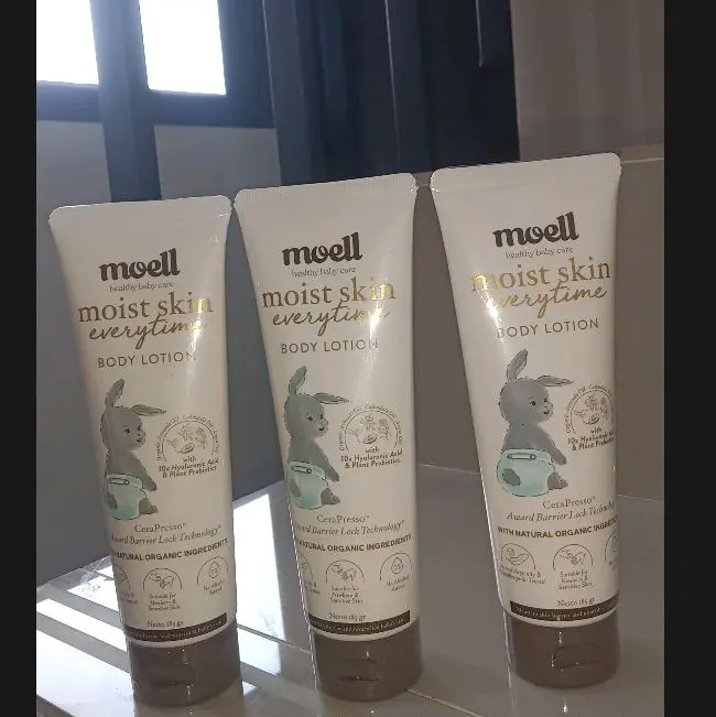 Moell Body Lotion 3pcs Original 0