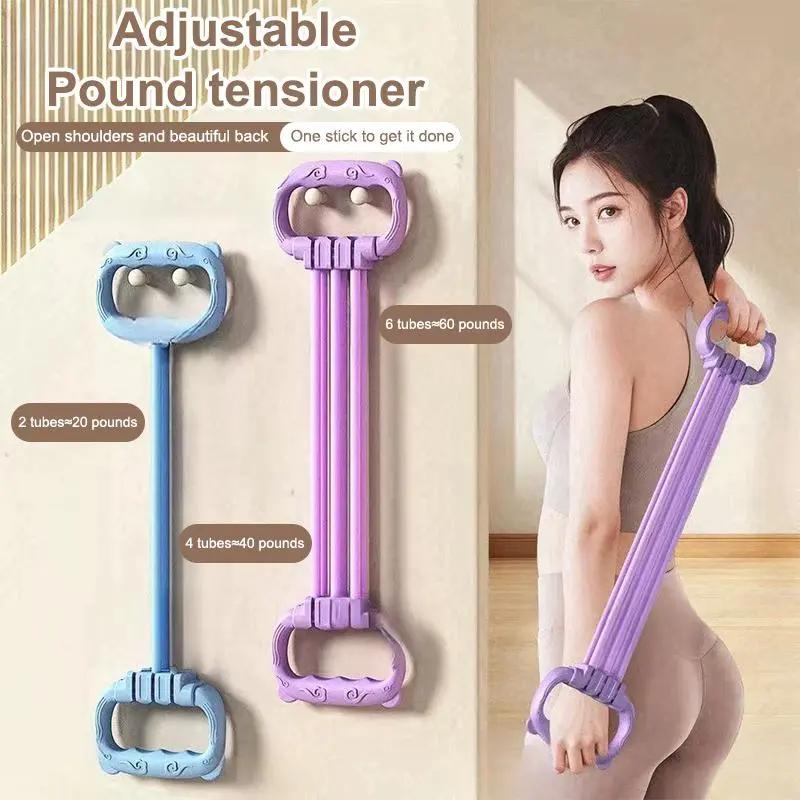 Dây Kháng Lực Tập Gym Đa Năng Bộ Dây Kéo Đàn Hồi 15-90lbs Điều Chỉnh Mức Lực Hỗ Trợ Tập Toàn Thân Giữ Dáng Tại Nhà Dành Cho Nam Nữ Yoga Gym Sẵn Kho Giao Toàn Quốc
