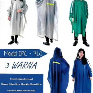 Jas Hujan Elmondo 710 Ponco/Mantel Mantol Raincoat Hujan Poncho Kalong Kelelawar