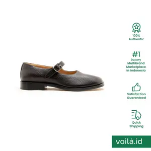 Voilaid Tabi Split-Toe Mary Janes Brown