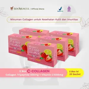 sidomuncul vit c1000 colagen Tripetide 500