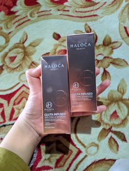 Product Review of [ HALOCA BEAUTY ] FOR NIACINAMIDE 5% 2 PCS Gluta Infused Skin Tone Up Booster from m**h 1