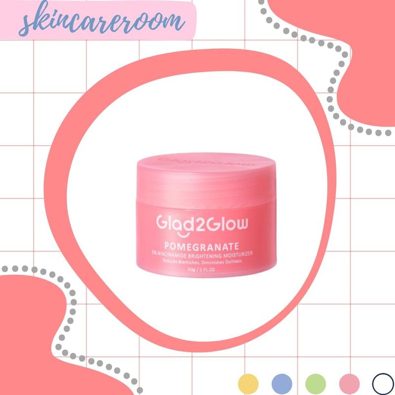 GLAD2GLOW POMEGRANATE 5% NIACINAMIDE BRIGHTENING MOISTURIZER 0