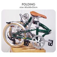 Gambar London Taxi CHROMOLY Folding Bike 16 - Ivory / Sepeda Lipat 16 Inch - IVORY dari London Taxi Bike Kota Administrasi Jakarta Selatan 4 Tokopedia