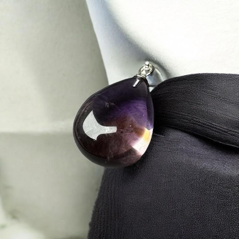 Mặt dây chuyền Amethyst (Thạch anh tím ) 4