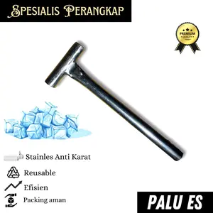 palu pemecah Es batu Bahan full gagang besi anti copot