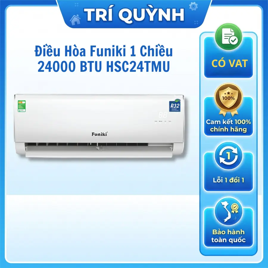 ĐIỀU HÒA FUNIKI 24000 THƯỜNG HSC24TMU