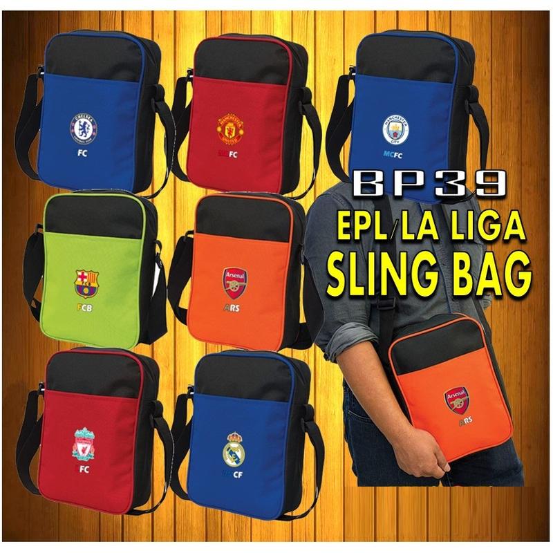 BP39 SPORT SLING BAG | EPL & LA LIGA | MULTIPURPOSE | MAN UNITED ...