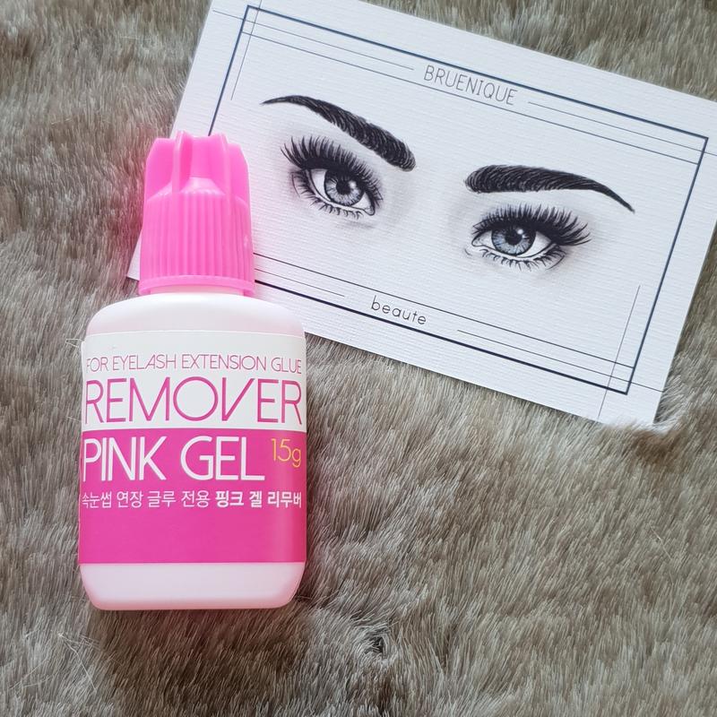 PINK GEL REMOVER - gel merontokkan / melepaskan eyelash extension 1