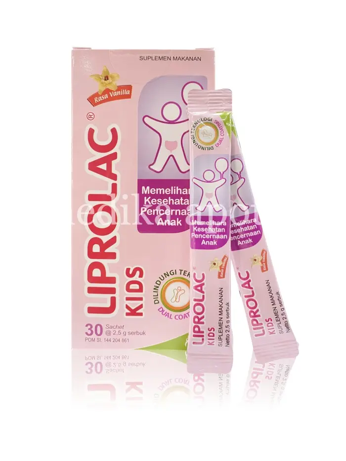 Suplemen Pencernaan Anak Liprolac 2.5 per 10 Sachet