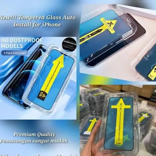 TEMPERED GLASS SUPER AUTO FIT PRIVACY DAN CLEAR FOR 6 7 8 X XR XS 11 12 13 14 15 PROMAX Protector