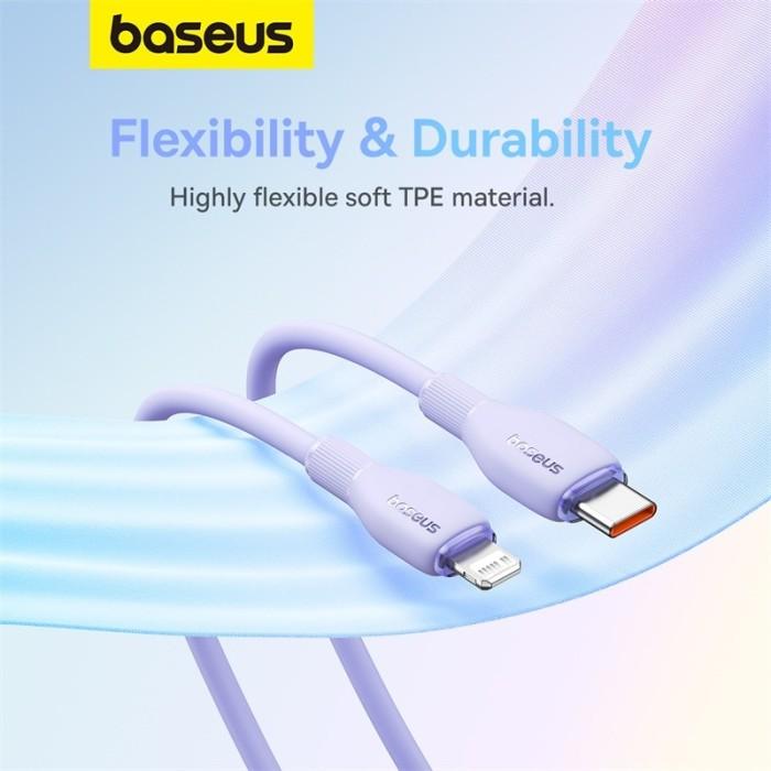 BASEUS KABEL DATA TYPE C TO LIGHTNING IPHONE 20W FAST CHARGING PUDDING 3