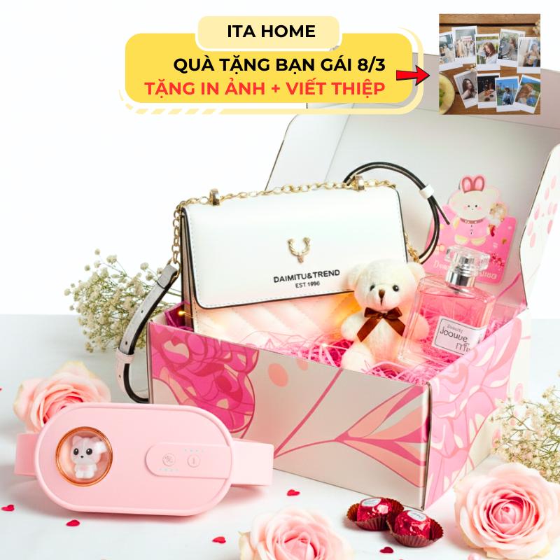 Hộp Quà 8/3 ITA HOME – Túi Xách + In Ảnh, Viết Thiệp Miễn Phí – 244K